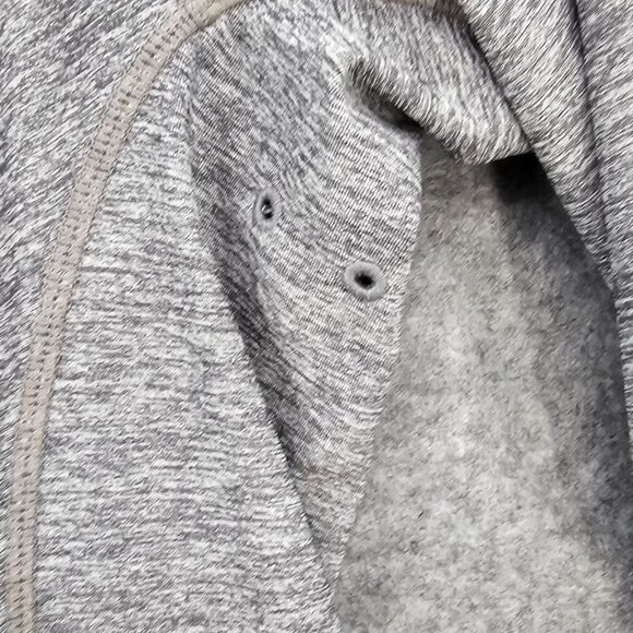 Athleta Womens‎ S Vitamin Sea Heather Gray Jacket UPF 50 - Picture 4 of 11